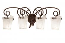 Kalco 4284PS/ANTQ - Tribecca 4 Light Bath