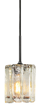 Stone Lighting PD162CRBZRT6BRD - Pendant Xylo Clear Glass Bronze Red Cord 120v 60W Retro Edison