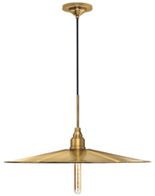 Stone Lighting PD421BBRT4SCBLM - Pendant Doppio Brushed Brass 120v 40w Retro Tube Spiral Filament 300mm T8 E26 Black Cord