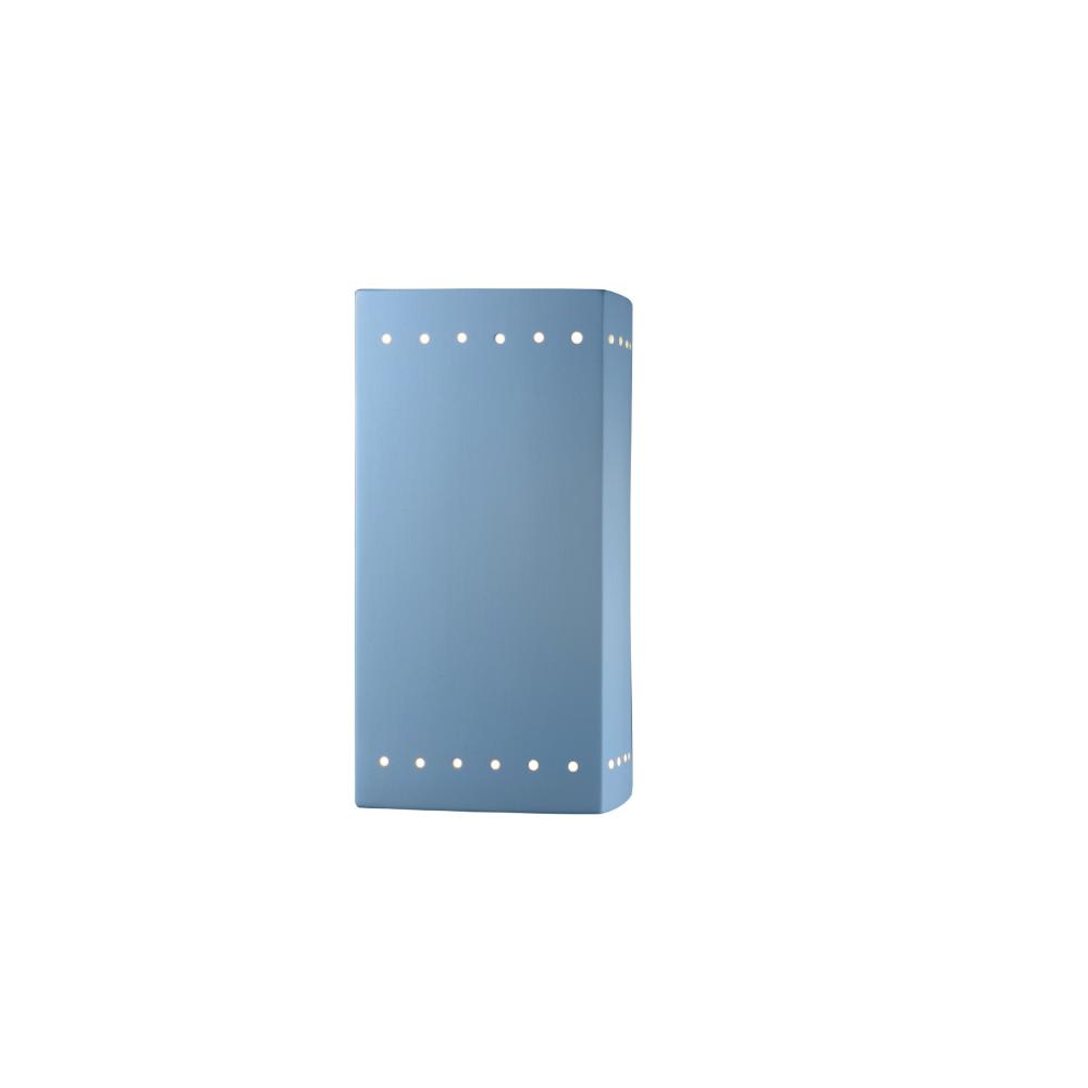 Large Rectangle w/ Perfs - Open Top & Bottom (Outdoor) - LED