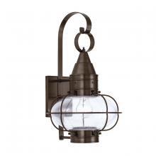 Norwell 1512-BR-SE - Classic Onion Outdoor Wall Light