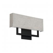 WAC US WS-13122-BK - MANHATTAN Wall Sconce