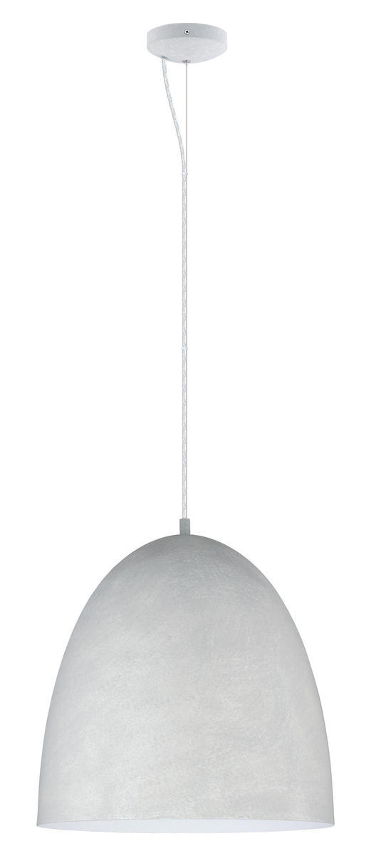 1 LT Pendant w/ Grey Finish & Grey Shade