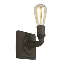 Eglo 202852A - 1 LT Open Bulb Wall Light w/ a Matte Bronze Finish