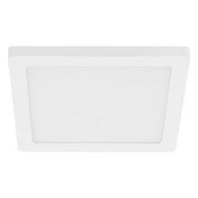 Eglo 203678A - 1 LT Integrated LED Square Ceiling /Wall Light w/ White Finish & White Acrylic Shade