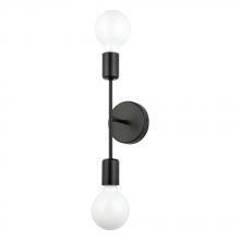 Eglo 205332A - 2 LT Open Bulb Wall Light w/ a Matte Black Finish