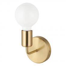 Eglo 205334A - 1 LT Open Bulb Wall Light w/ a Brushed Gold Finish