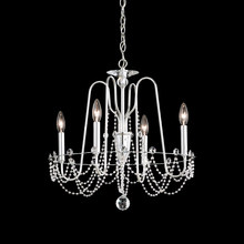 Schonbek 1870 AR1004N-59O - Esmery 4 Light 120V Chandelier in Ferro Black with Clear Optic Crystal