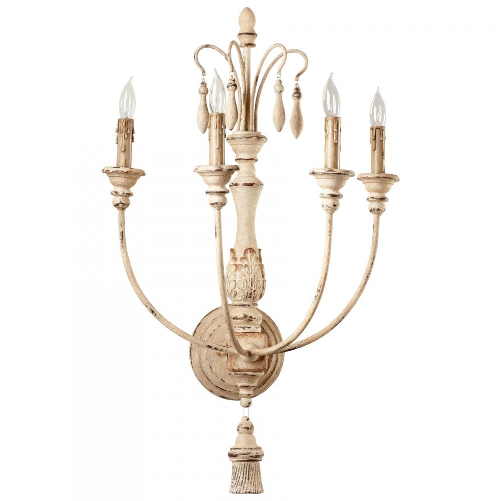 Maison Wall Bracket 4-Light Persian White
