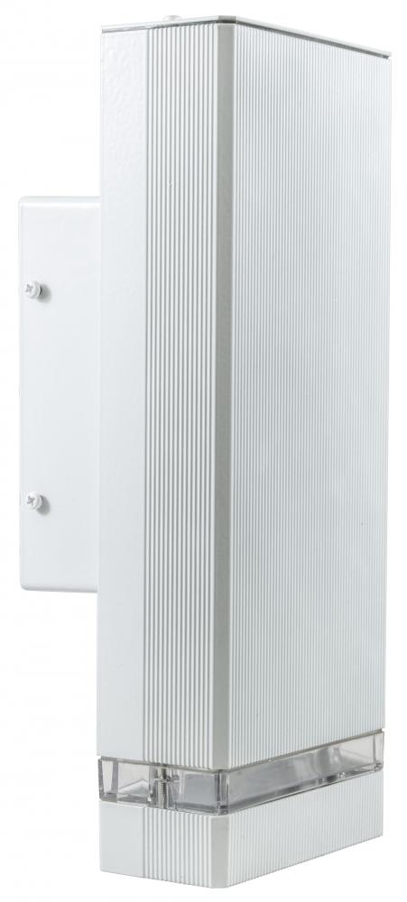 DOWN CAST ALUM W/PC CLEAR RING 5W LED GU24 120V