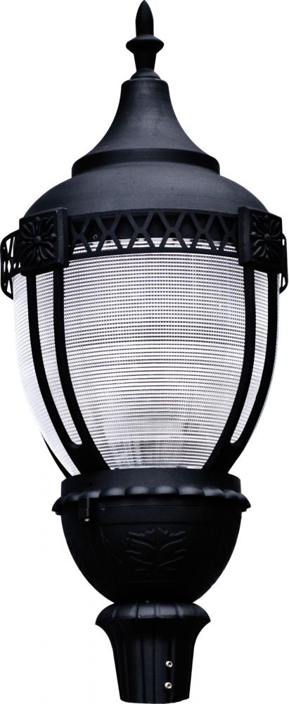 CAST ALUM ACORN POST TOP FIX LED 75W 120V