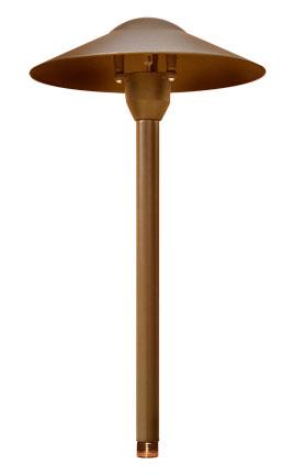 CAST ALUM PATH LIGHT 3.2W BAY-LED 12V