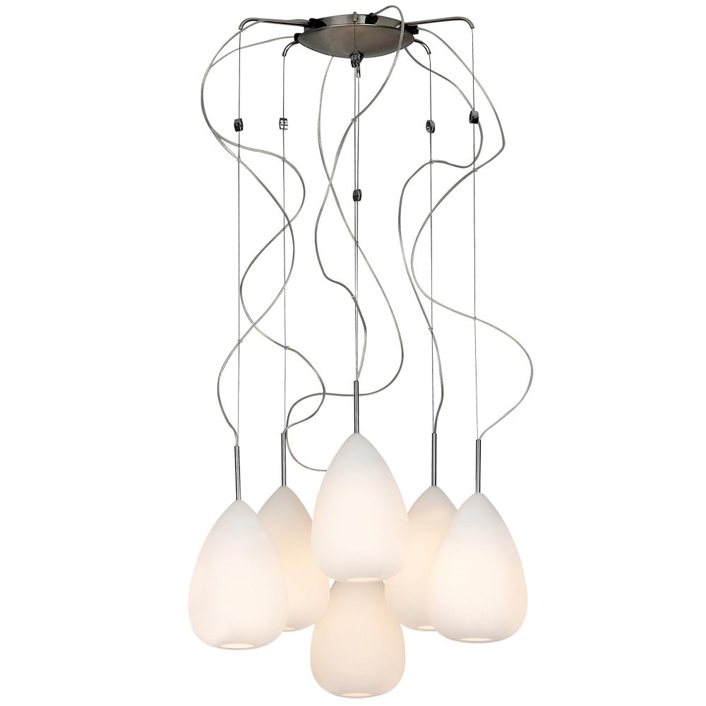 6 Light Chandelier Mabel Collection 67036 PC