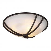 PLC Lighting 14861 ORB - 2 Light Ceiling Light Highland Collection 14861 ORB