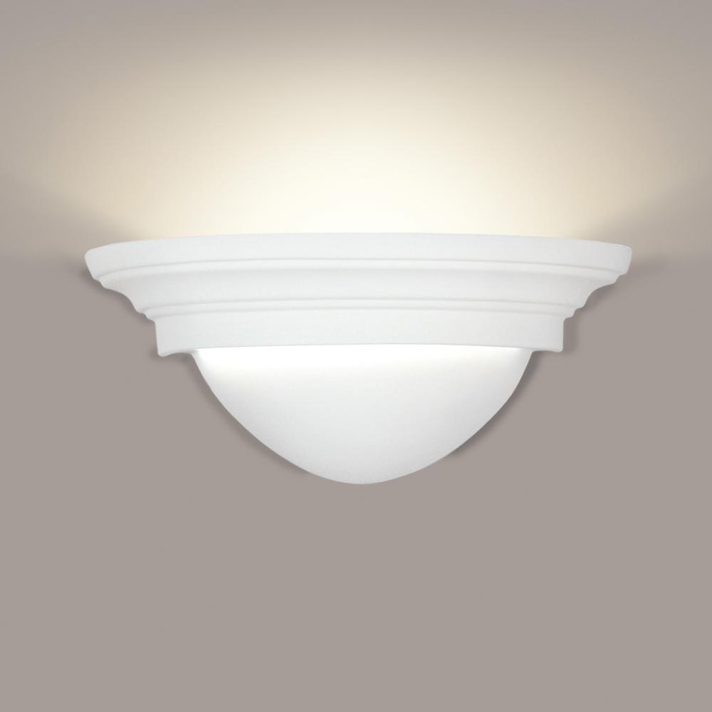 Majorca ADA Wall Sconce: Slate Black