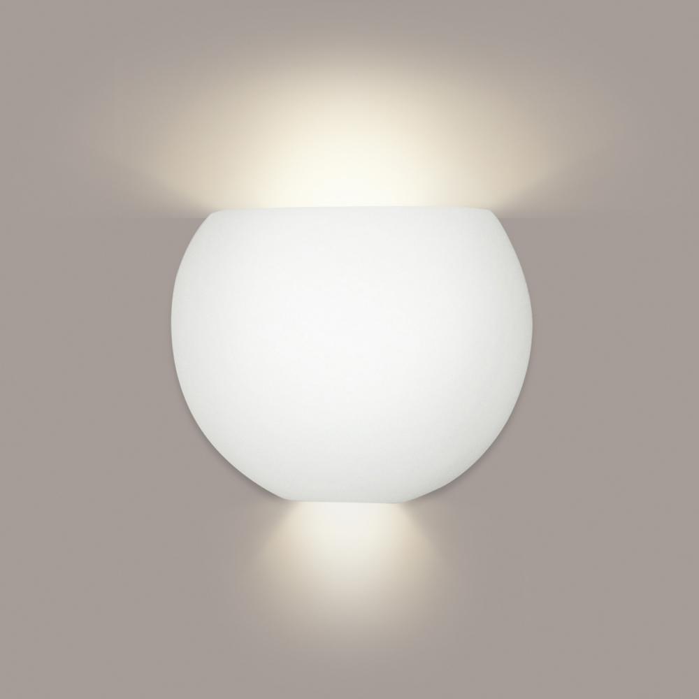 Curacoa Wall Sconce: Blanco Granite