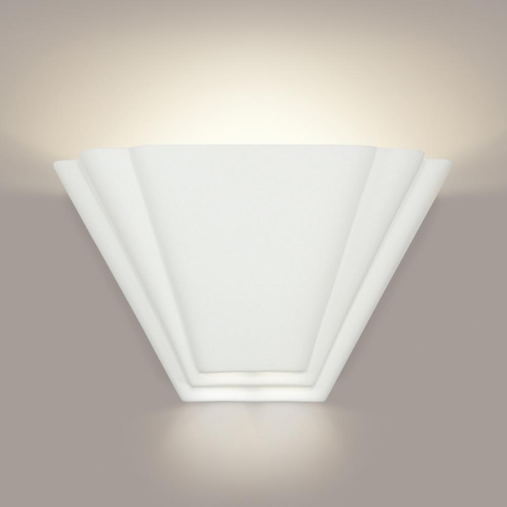 Bermuda Wall Sconce: Bisque (Outdoor/WET Location)