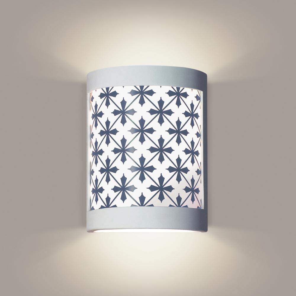Somerset Wall Sconce: Teal Crackle