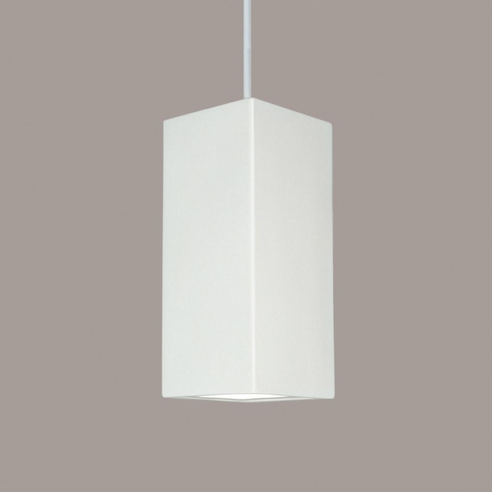 Gran Timor Pendant: Straw (White Cord & Canopy)