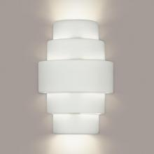 A-19 1401-A13 - San Marcos Wall Sconce: Hurricane Blue