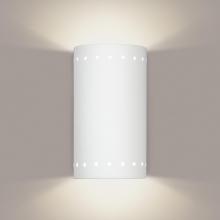 A-19 208-WET-A30 - Gran Melos Wall Sconce: Slate Black (Outdoor/WET Location)