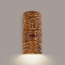 A-19 NT001-AP-WETL - Tiki Downlight Wall Sconce Amber Palm (Wet Location Label)