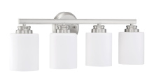 Craftmade 50504-BNK-WG - 4 Light Vanity