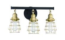 Craftmade 50603-FBSB - 3 Light Vanity