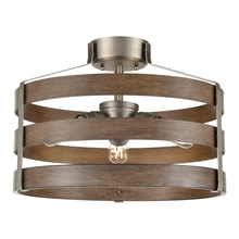 DVI DVP41812BN+BAW - FORT GARRY 3 LT SEMI FLUSH