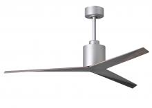 Matthews Fan Company EK-BN-OO - Eliza 3-blade paddle fan in Brushed Nickel finish with old oak all-weather ABS blades. Optimized f