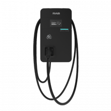 RAB Lighting EVC48 - Electric Vehicle Chargers, Electric Vehicle Chargers, W, 200-240V, Single Phase, CRI, LM, Black