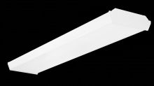 RAB Lighting GUS4-50YNW/D10/LCB/E2 - STRIPS & WRAPS 6225 LUMENS GUS4 4 FEET 50W 3500K 0-10V DIMMING WHITE BATTERY BACKUP