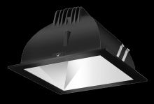 RAB Lighting NDLED4SD-WYNHC-M-B - RECESSED DOWNLIGHTS 12 LUMENS NDLED4SD 4 INCH SQUARE UNIVERSAL DIMMING WALL WASHER BEAM SPREAD 350