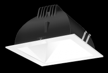 RAB Lighting NDLED4SD-WYYHC-W-W - RECESSED DOWNLIGHTS 12 LUMENS NDLED4SD 4 INCH SQUARE UNIVERSAL DIMMING WALL WASHER BEAM SPREAD 270