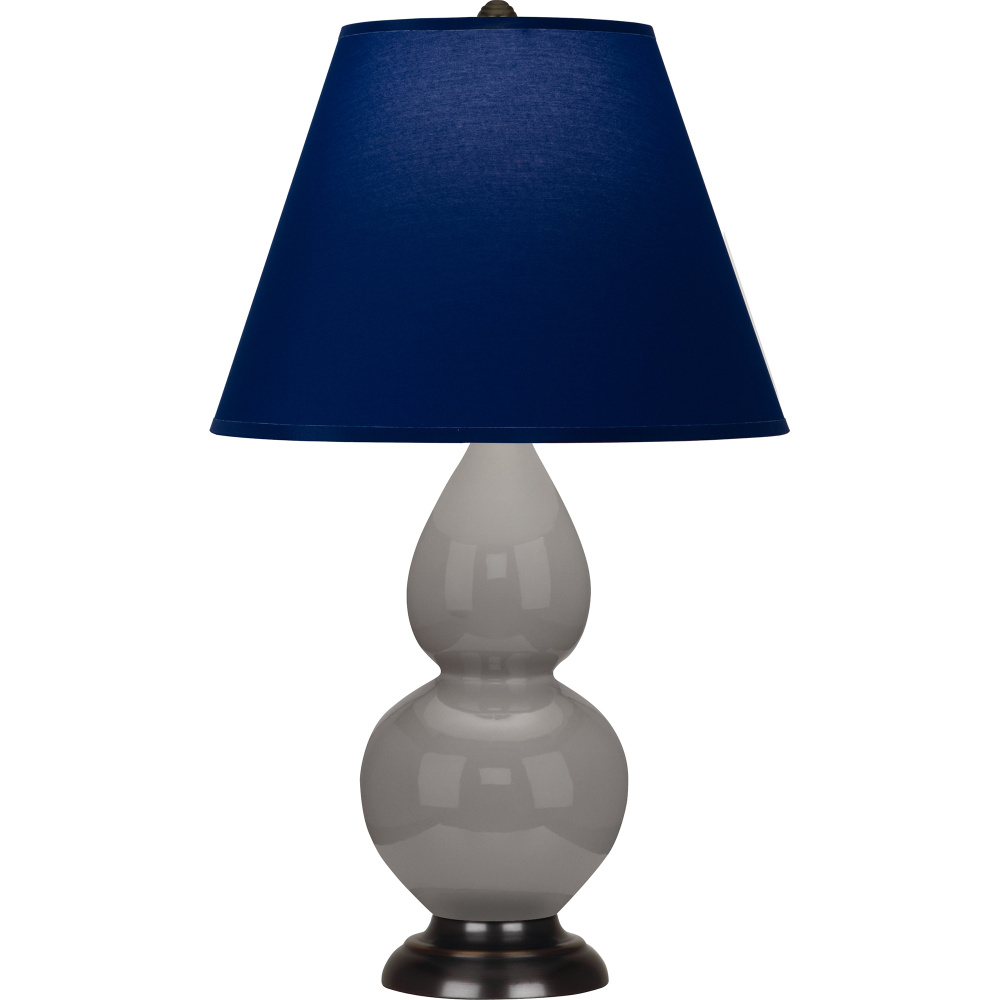 Smokey Taupe Small Double Gourd Accent Lamp