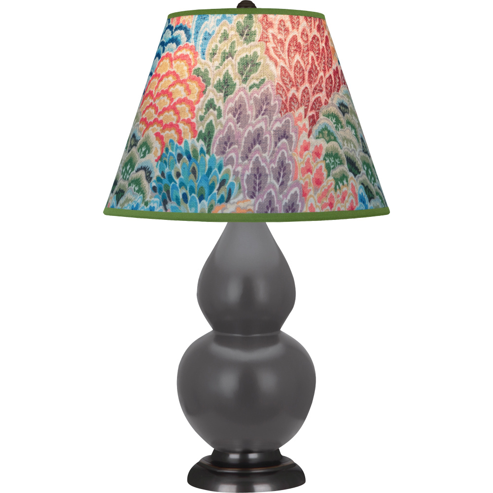 Matte Ash Small Double Gourd Accent Lamp