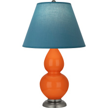 Robert Abbey 1695B - Pumpkin Small Double Gourd Accent Lamp