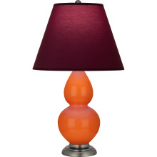 Robert Abbey 1695P - Pumpkin Small Double Gourd Accent Lamp
