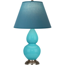 Robert Abbey 1761B - Egg Blue Small Double Gourd Accent Lamp