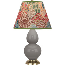 Robert Abbey 1768F - Smokey Taupe Small Double Gourd Accent Lamp