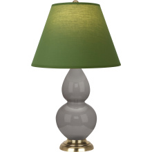 Robert Abbey 1768G - Smokey Taupe Small Double Gourd Accent Lamp