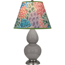 Robert Abbey 1770S - Smokey Taupe Small Double Gourd Accent Lamp