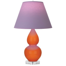 Robert Abbey A695L - Pumpkin Small Double Gourd Accent Lamp