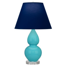 Robert Abbey A761N - Egg Blue Small Double Gourd Accent Lamp