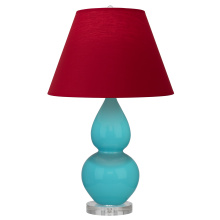 Robert Abbey A761R - Egg Blue Small Double Gourd Accent Lamp