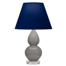 Robert Abbey A770N - Smokey Taupe Small Double Gourd Accent Lamp