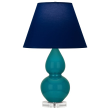 Robert Abbey A773N - Peacock Small Double Gourd Accent Lamp