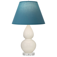 Robert Abbey A776B - Bone Small Double Gourd Accent Lamp