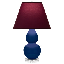 Robert Abbey CT13P - Cobalt Small Double Gourd Accent Lamp