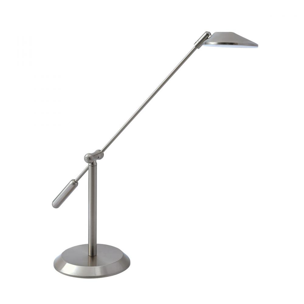 SIRINO Satin Nickel Desk Lamp